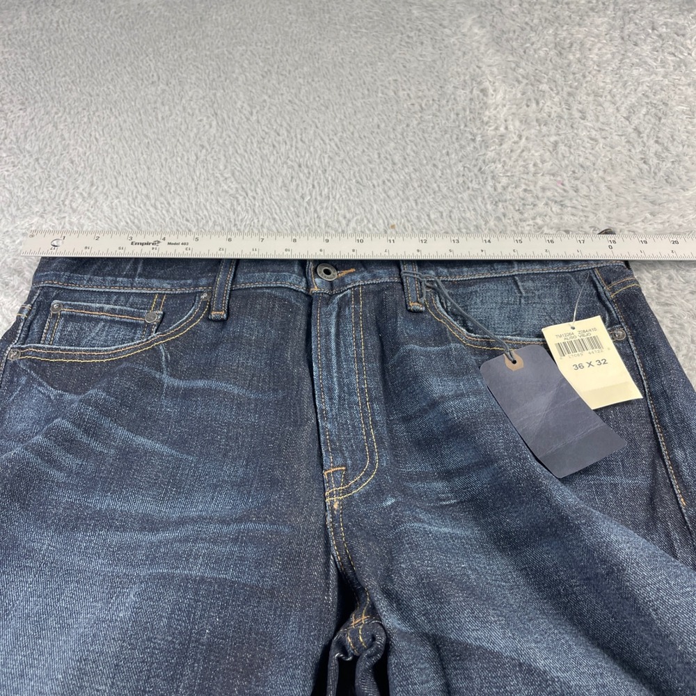 Lucky Brand 363 Vintage Straight Mens Jeans 36x32 Blue Indigo Denim 7M12264 NEW - Picture 5 of 12